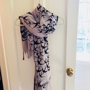 Leigh and Luca Freedom Birds scarf